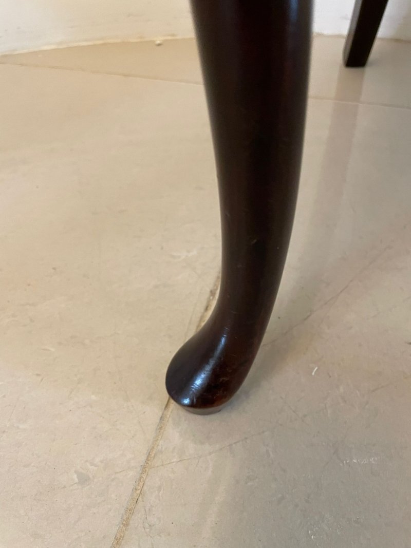 Fine Quality Antique Victorian Set of Four Marquetry Inlaid Chairs - Image 13